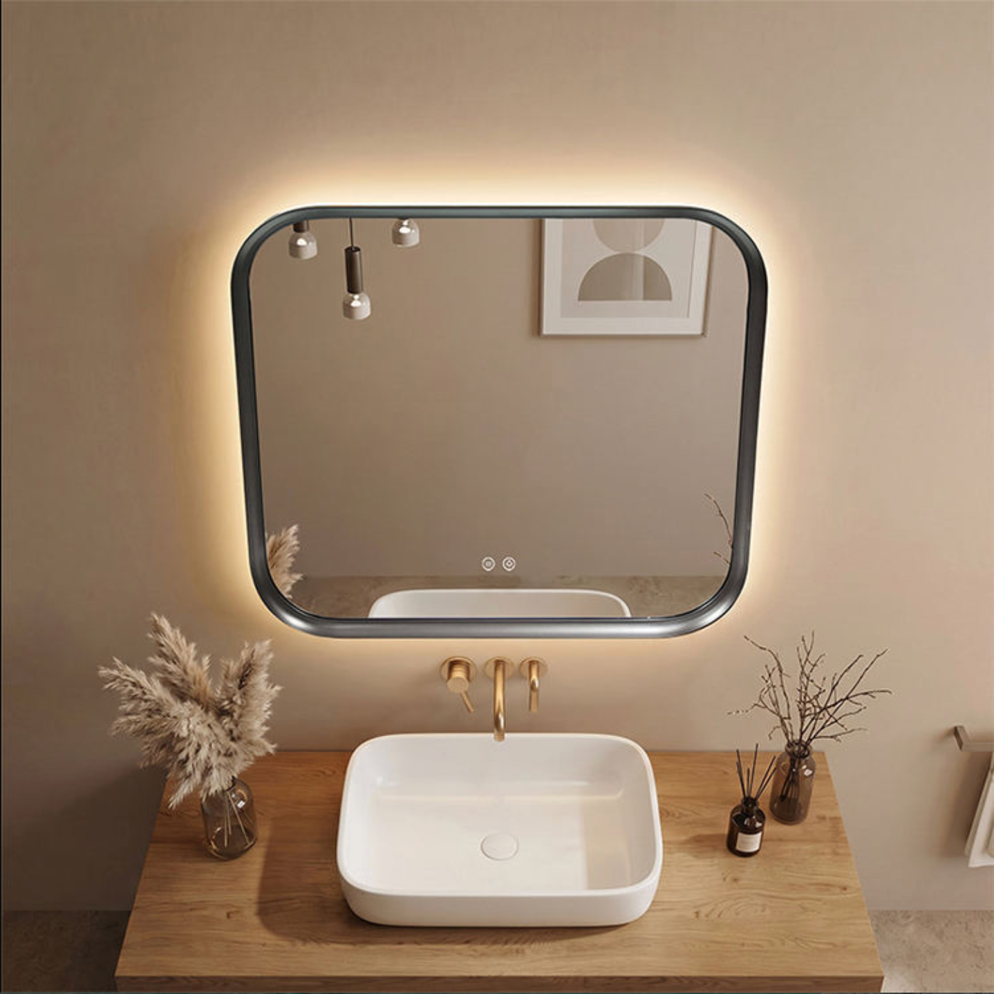 Luxury Smart LED Bathroom Mirror