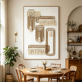 Wabi-Sabi Luxury Abstract Macramé Wall Art
