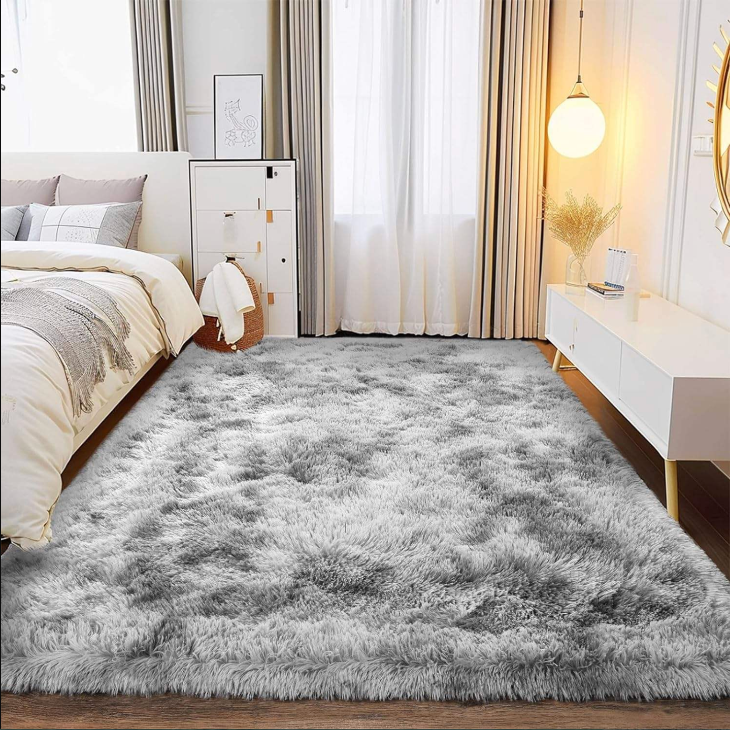 Modern Soft Shag Fluffy Area Rug