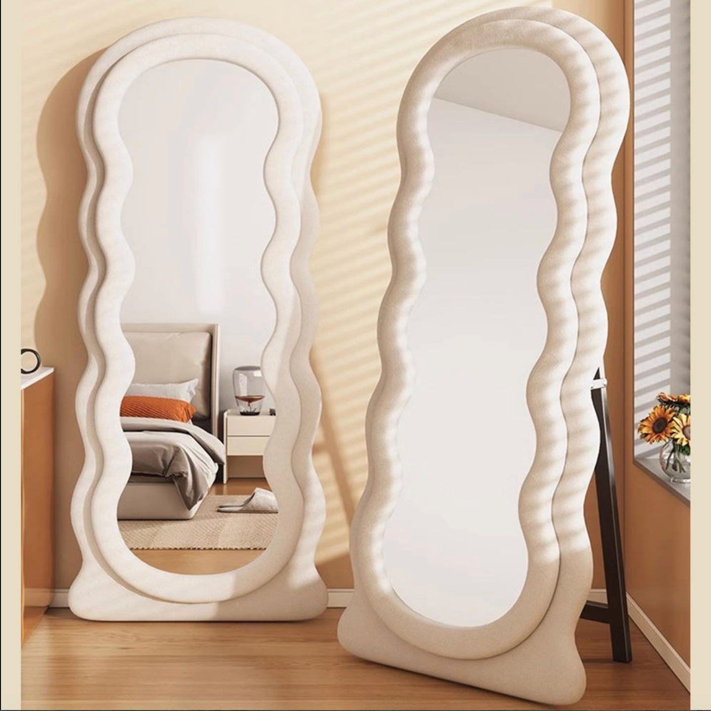 Traditional Luxury Full-Length Framed Mirror